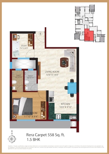 2 BHK Apartment For Resale in Sethia Darshan Malad East Mumbai  8279498