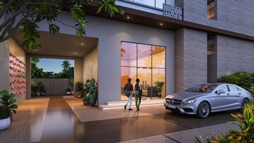 Living Room in 2 BHK Apartment at Samyakth Bliss, Khar West – for Sale