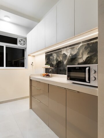 Kitchen in 3 BHK Apartment at Orient Regency, Chembur – for Sale