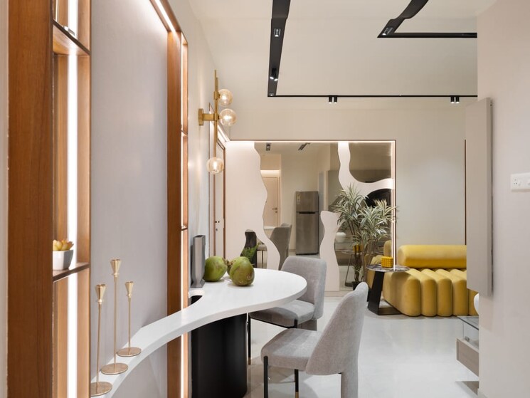 Master Bedroom, orient-regency 3 Bedroom 833 Sq.Ft. Apartment In Chembur Mumbai 8279587