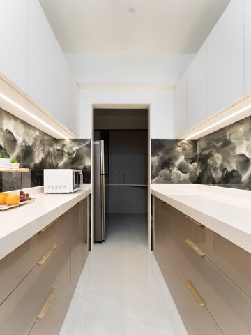 Kitchen in 3 BHK Apartment at Orient Regency, Chembur – for Sale