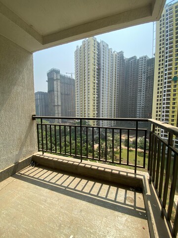 Balcony in 2 BHK Apartment at Runwal Gardens Phase I, Dombivli East – for Rent