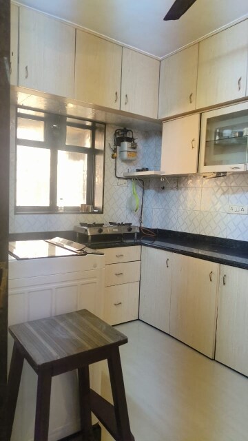 Kitchen in 1 BHK Apartment at Silver Thread, Santacruz East – for Rent