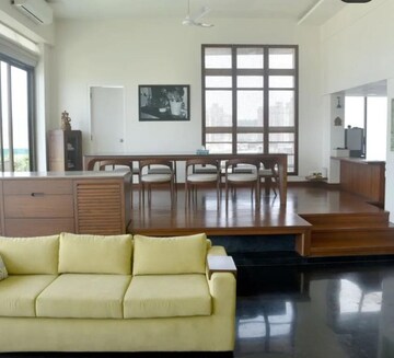 Living Room in 6 BHK Apartment at Lake Home, Powai – for Rent