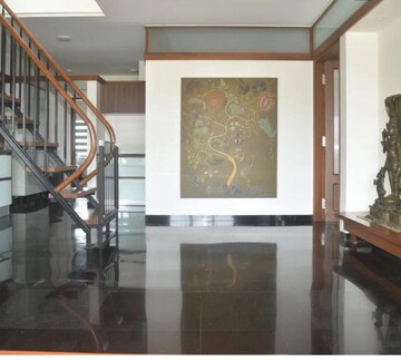 Living Room in 6 BHK Apartment at Lake Home, Powai – for Rent