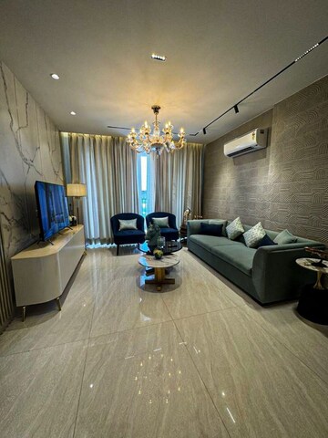 Living Room in 3 BHK Apartment at Ambala Highway – for Sale