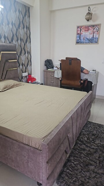 Bathroom in 3 BHK Apartment at Affinity Greens, International Airport Road – for Rent