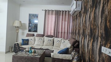 Living Room in 3 BHK Apartment at Affinity Greens, International Airport Road – for Rent