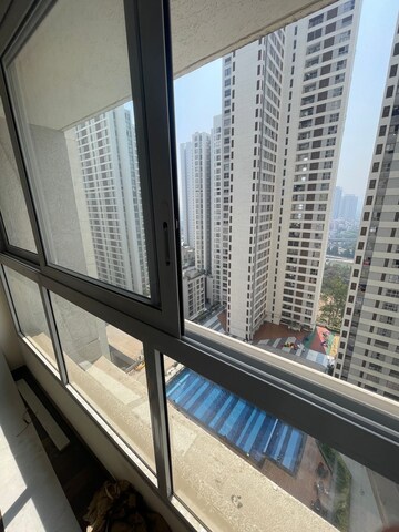 Balcony in 2 BHK Apartment at Piramal Vaikunth, Balkum Pada – for Rent