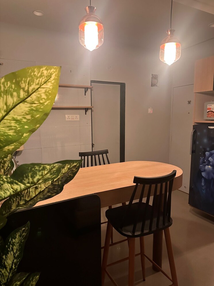 Kitchen, saarrthi-skybizz Studio 216 Sq.Ft. Apartment In Mahalunge Pune 8280461