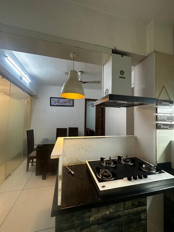Kitchen in 4 BHK Apartment at JP Iscon Platinum, Bopal – for Rent