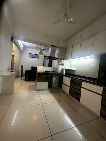 Kitchen in 4 BHK Apartment at JP Iscon Platinum, Bopal – for Rent