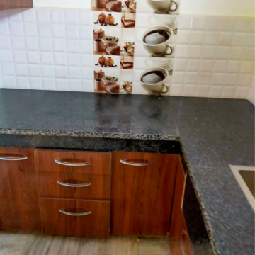 Kitchen in 2.5 BHK Builder Floor at Manimajra – for Rent