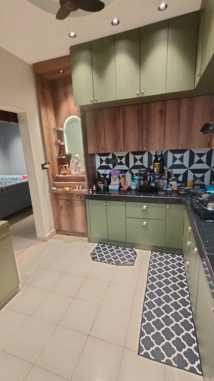 Kitchen, godrej-garden-city 3 Bedroom 1370 Sq.Ft. Apartment In Jagatpur Ahmedabad 8281025