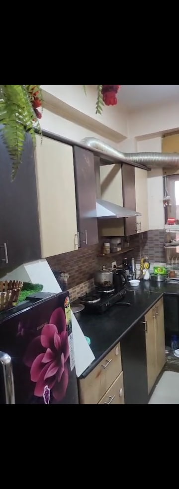 Kitchen in 2 BHK Apartment at Devika Skypers, Raj Nagar Extension – for Rent