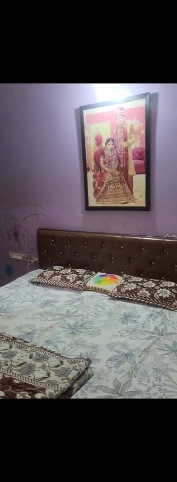 Bedroom in 2 BHK Apartment at Devika Skypers, Raj Nagar Extension – for Rent
