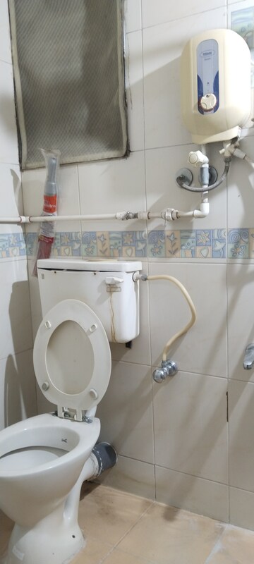 Bathroom in 1 BHK Apartment at DSS Mahavir Trinklets, Kanjurmarg East – for Rent