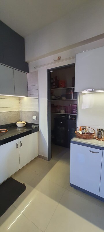 Kitchen in 3 BHK Apartment at Nila Atuulyam, Makarba – for Rent