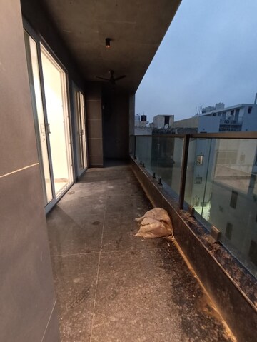 Balcony in 3 BHK Builder Floor at Paschim Vihar – for Rent