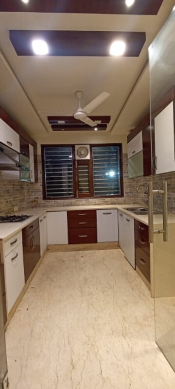 Kitchen in 3 BHK Builder Floor at Paschim Vihar – for Rent