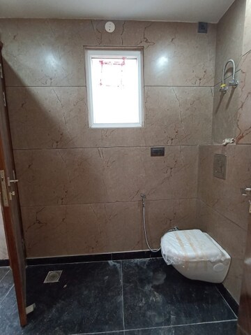 Bathroom in 3 BHK Builder Floor at Paschim Vihar – for Rent