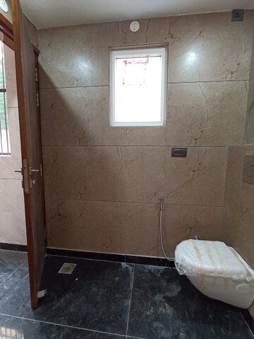 Bathroom in 3 BHK Builder Floor at Paschim Vihar – for Rent