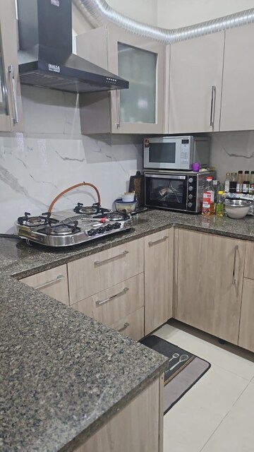 Kitchen in 3 BHK Apartment at Affinity Greens, International Airport Road – for Rent
