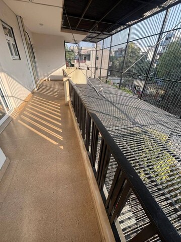Balcony in 3 BHK Builder Floor at Palam Vihar Residents Association, Palam Vihar – for Rent