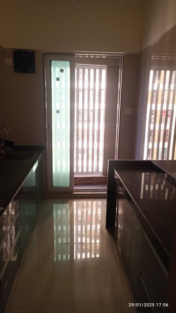 Kitchen in 2 BHK Apartment at Shree Ramdev Ritu Heights, Mira Road – for Rent