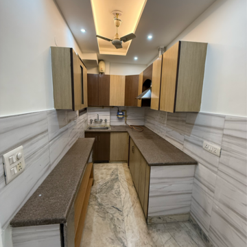 Kitchen in 2 BHK Builder Floor at Kalkaji – for Rent