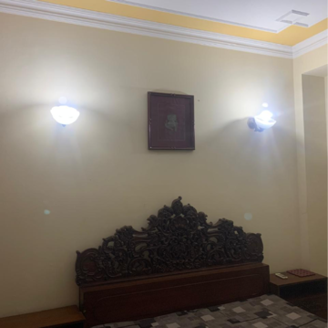 Bedroom in 1.5 BHK Builder Floor at Kalkaji – for Rent