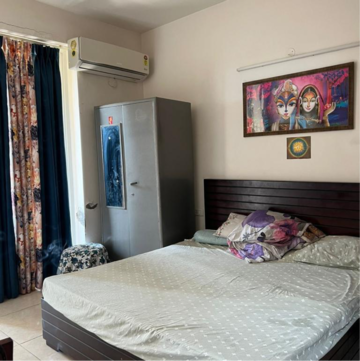 Bedroom in 3 BHK Penthouse at Sushma Crescent, Dhakoli Village – for Rent