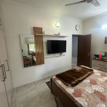 Master Bedroom in 2.5 BHK Builder Floor at Greater Kailash ii – for Rent