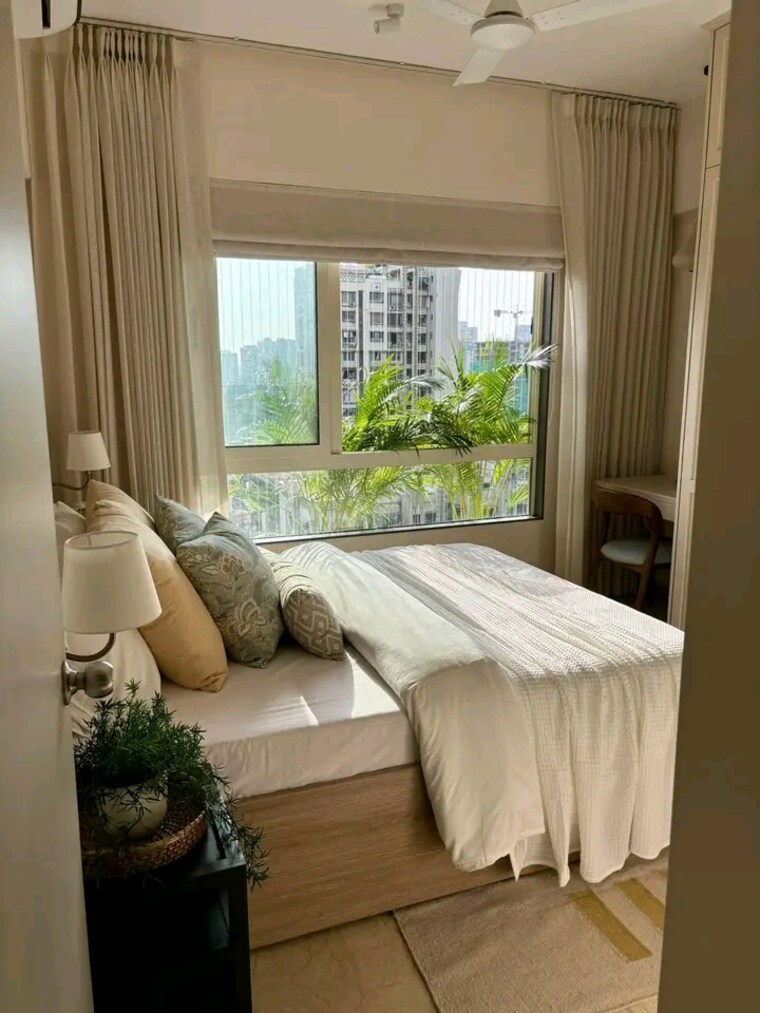 Bedroom, rustomjee-la-vie 2 Bedroom 620 Sq.Ft. Builder Floor In Majiwada Thane 8281645