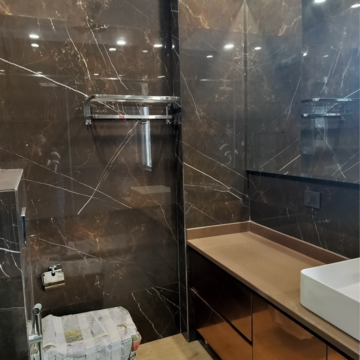 Attached Bathroom in 3 BHK Builder Floor at Greater Kailash I – for Rent