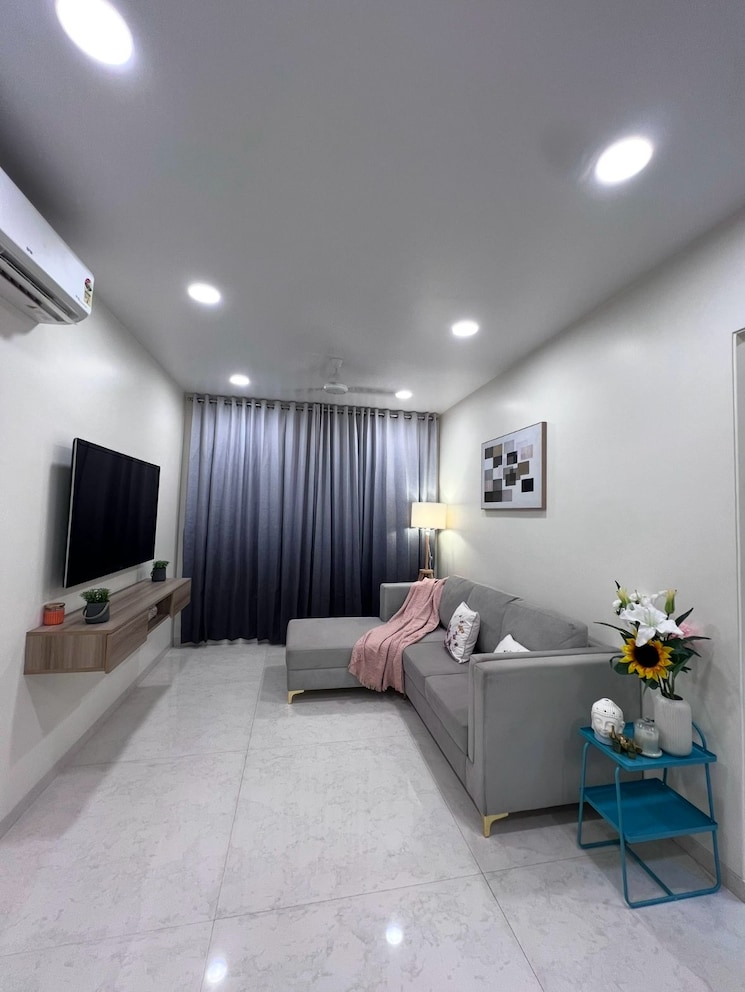 Living Room, poddar-harmony 2 Bedroom 607 Sq.Ft. Apartment In Chembur Mumbai 8281746