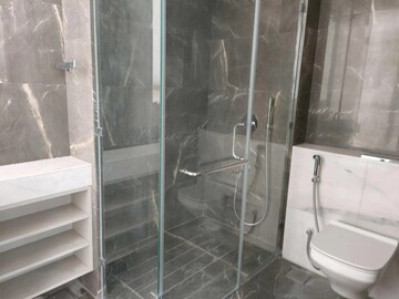 Bathroom in 5 BHK Apartment at Rustomjee Crown, Prabhadevi – for Rent