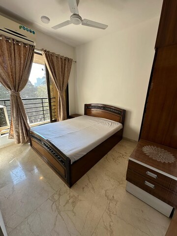 Bedroom in 3 BHK Apartment at The Advantage Raheja Iris Park, Jogeshwari West – for Rent