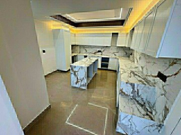 Kitchen in 5 BHK Penthouse at Azeagaia Botanica, Vrindavan Yojna – for Sale