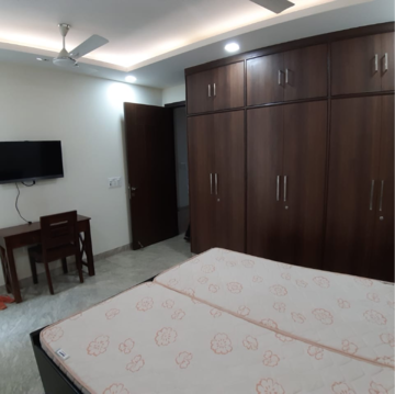 Bedroom in 3 BHK Builder Floor at Kalkaji – for Rent