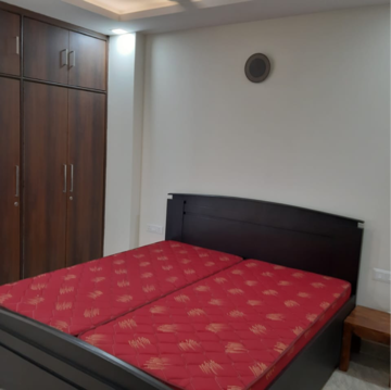 Bedroom in 3 BHK Builder Floor at Kalkaji – for Rent