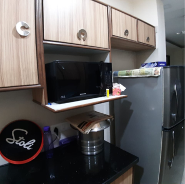 Kitchen in 3 BHK Builder Floor at Kalkaji – for Rent