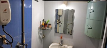 Bathroom in 2 BHK Apartment at Thane West – for Rent