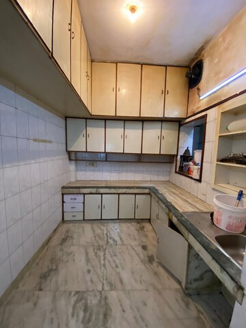 Kitchen in 3 BHK Builder Floor at Paschim Vihar – for Rent