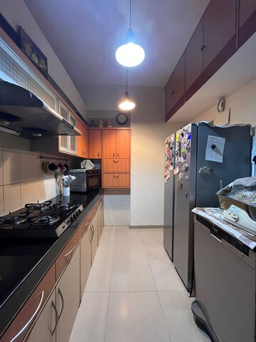 Kitchen in 3 BHK Apartment at BPCL CHS, Seawoods – for Rent