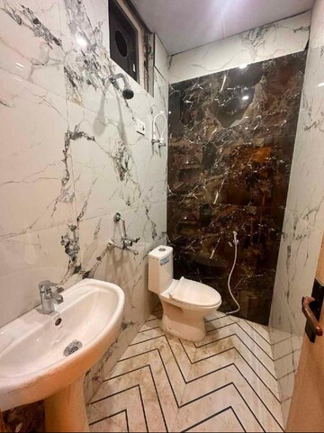 Bathroom in 3 BHK Builder Floor at Sector 1 Greater Noida – for Sale