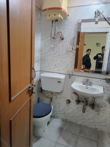 Bathroom in 2 BHK Apartment at Ekdant Shipra Regent and Regal, Indrapuram – for Sale