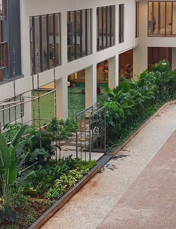 Balcony in 3 BHK Apartment at Puppalaguda – for Rent