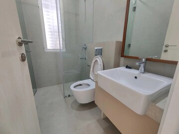 Bathroom in 3 BHK Apartment at Indiabulls Sky Forest, Lower Parel – for Rent