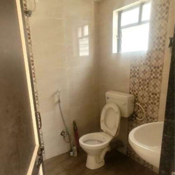 Bathroom in 2 BHK Apartment at Wadgaon Sheri – for Rent